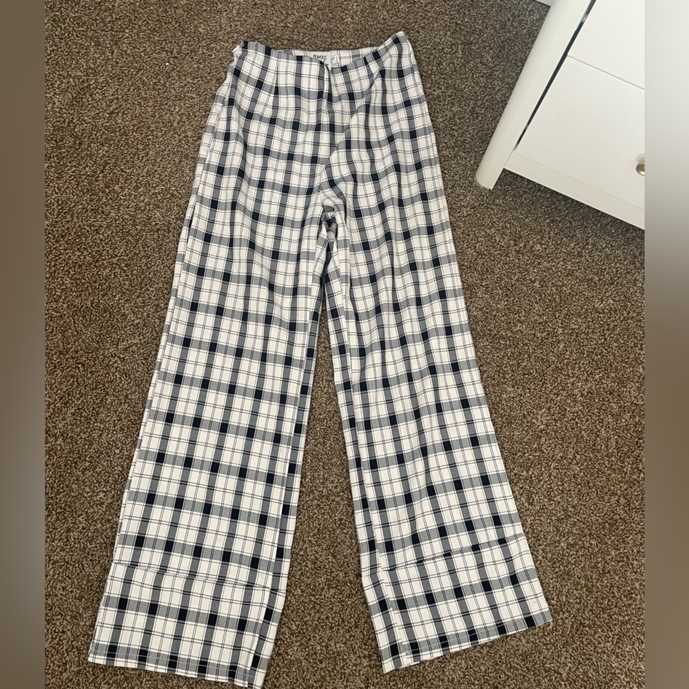 Princess Polly Plaid Pants Size 2